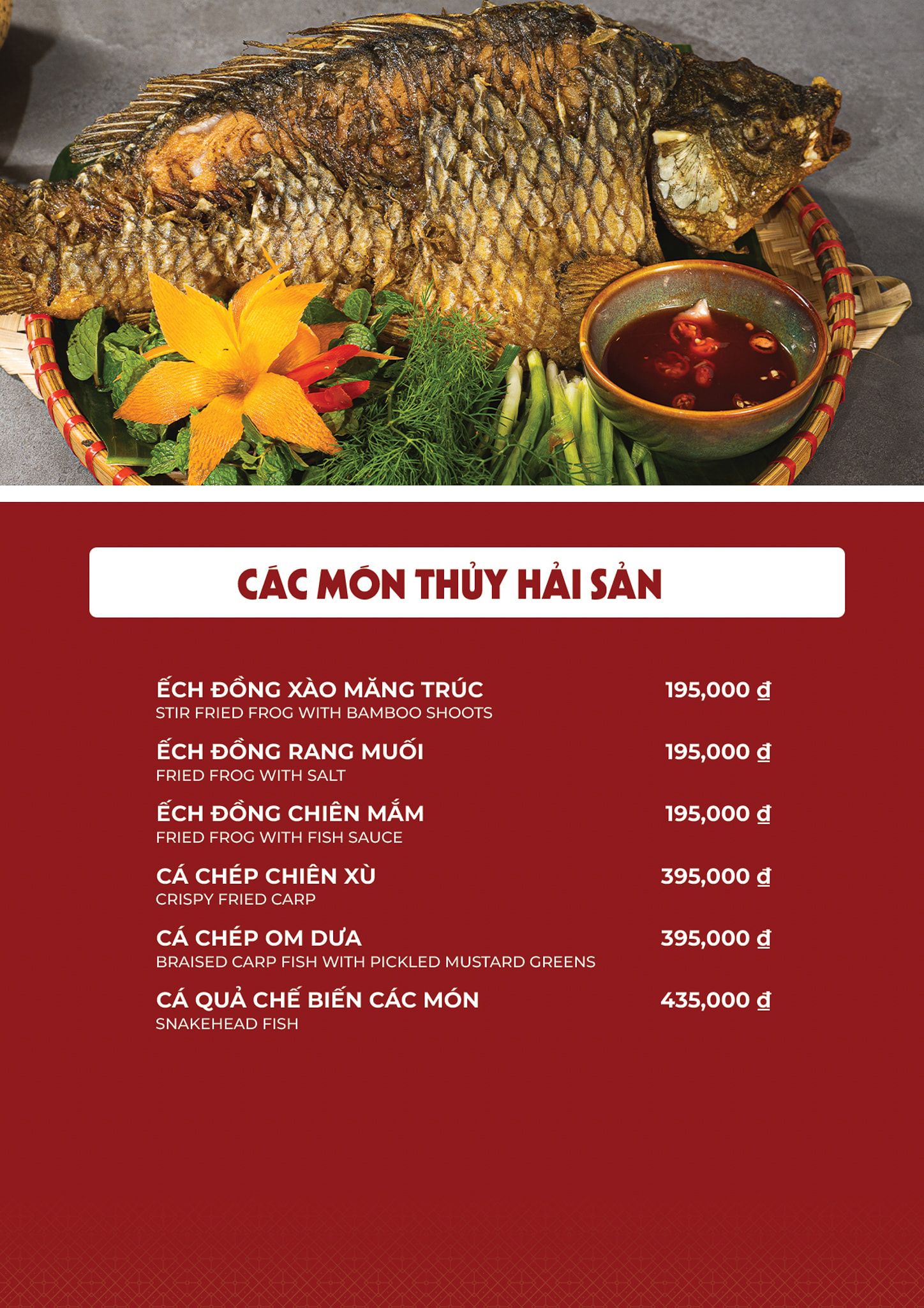 Menu Nha Hang Nam Duong 2A Lang Ha, Thanh Cong, Ba Dinh, Ha Noi 12